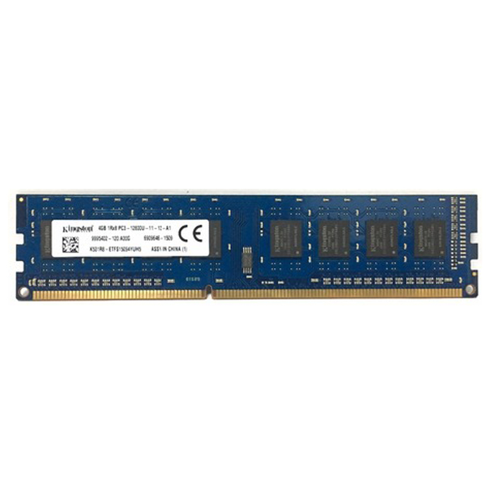 رم دسکتاپ کینگستون DDR3 دو طرف چیپ مدل KINGSTON 4G 1600Mhz